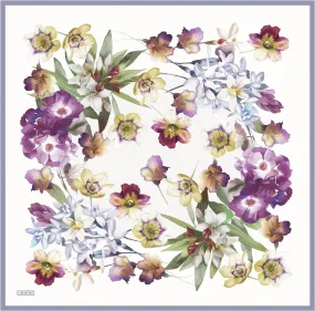Armine Anna Dolce Floral Silk Scarf No 35
