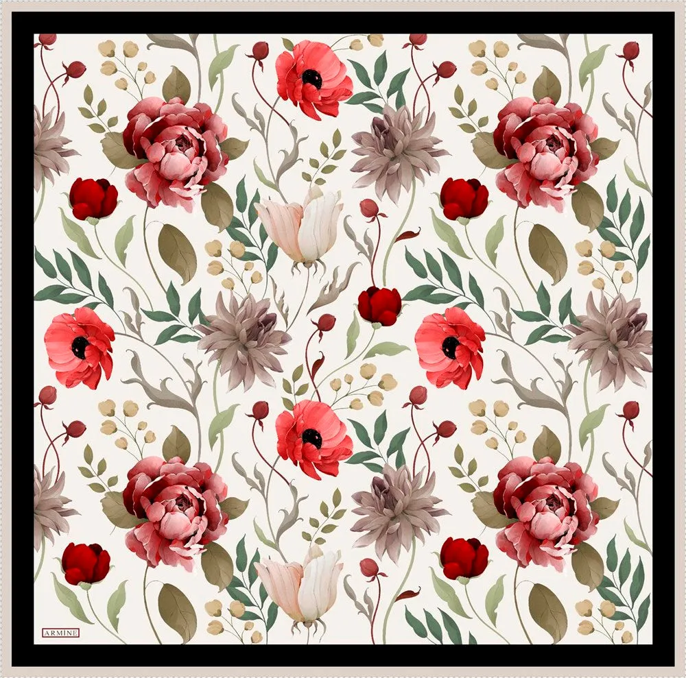 Armine Jardin Fleur Silk Scarf No. 2