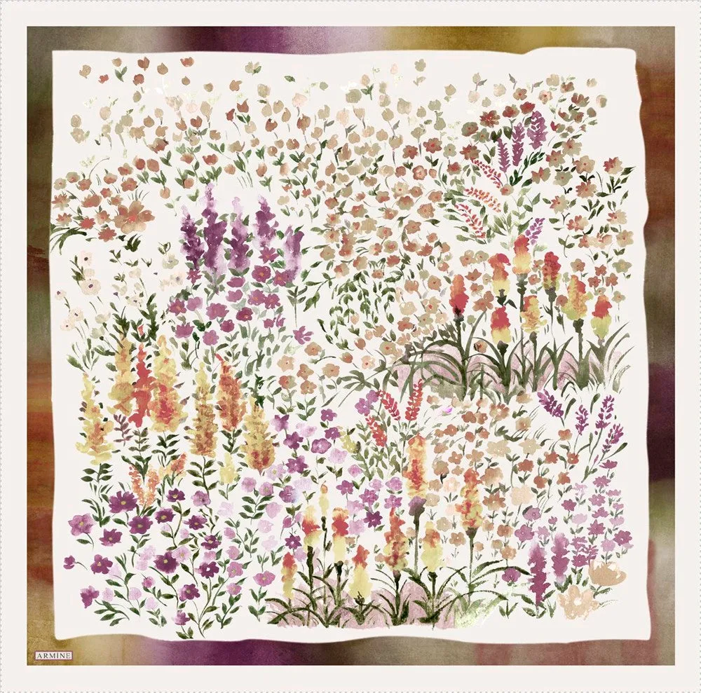 Armine Lily Women Silk Scarf No. 4