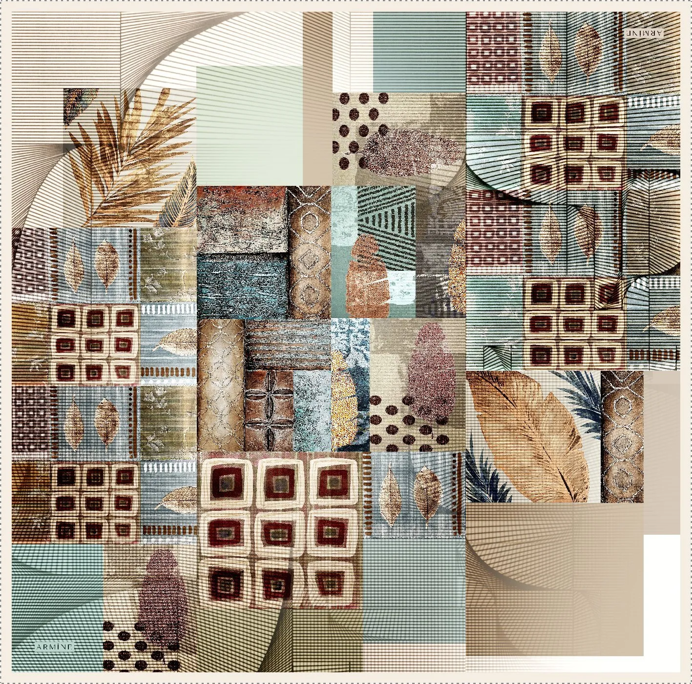 Armine Monticello Chic Silk Scarf No. 30