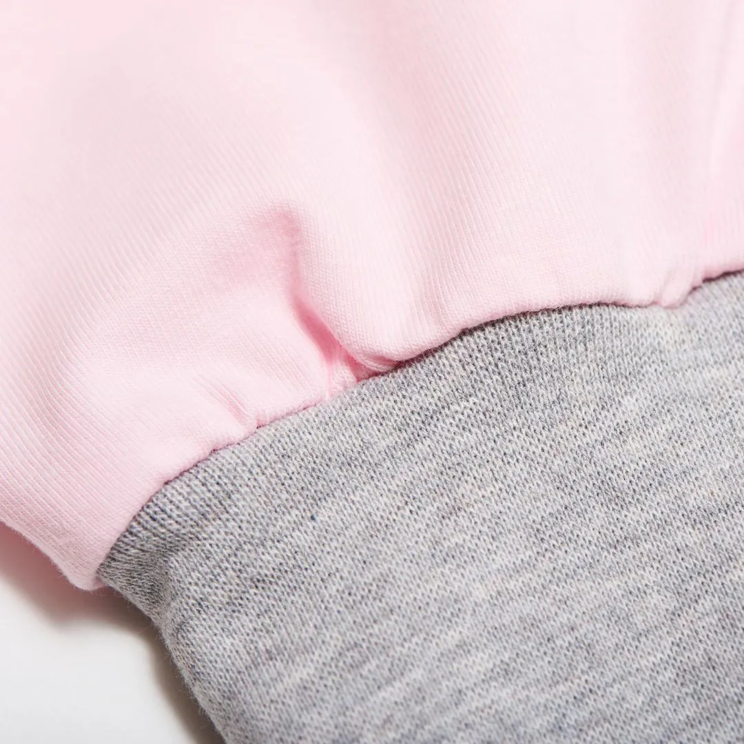 Baby pants "Baby Pink/Grey"