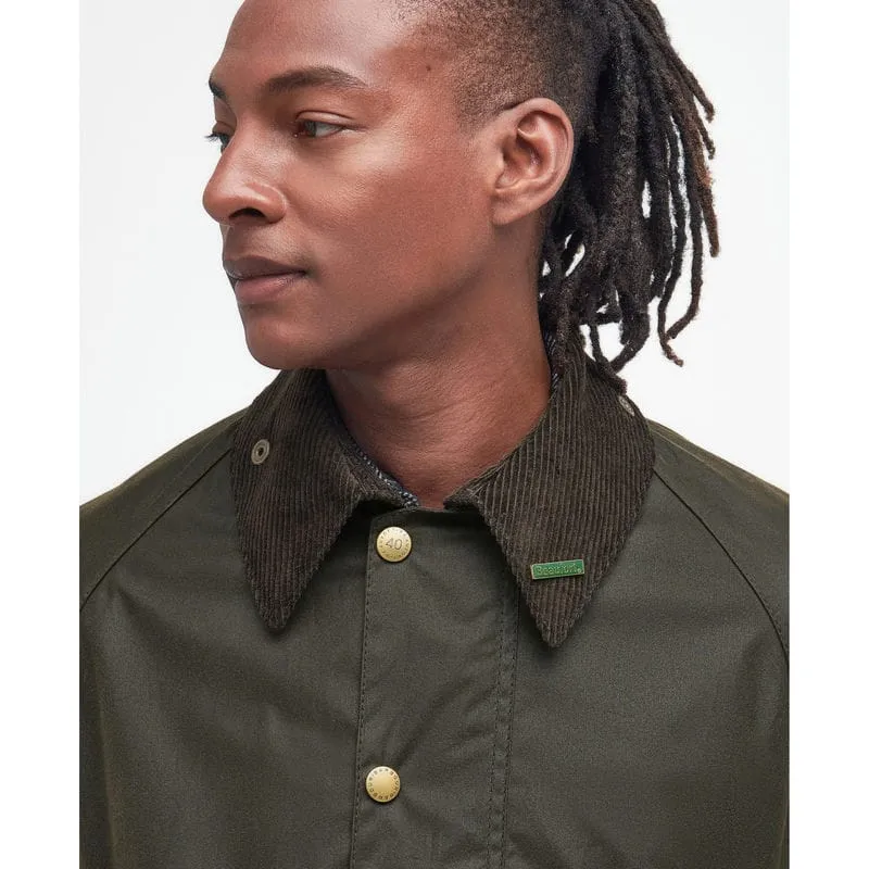 Barbour 40th Anniversary Beaufort Mens Wax Jacket - SPECIAL EDITION - Olive