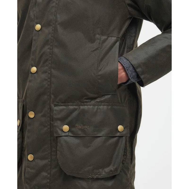 Barbour 40th Anniversary Beaufort Mens Wax Jacket - SPECIAL EDITION - Olive