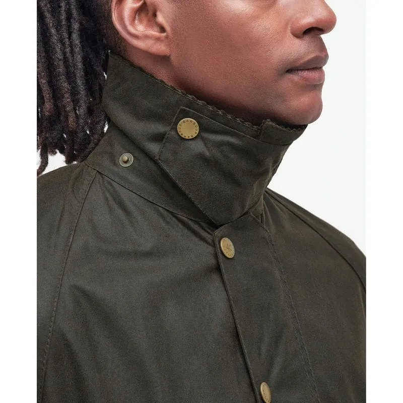 Barbour 40th Anniversary Beaufort Mens Wax Jacket - SPECIAL EDITION - Olive