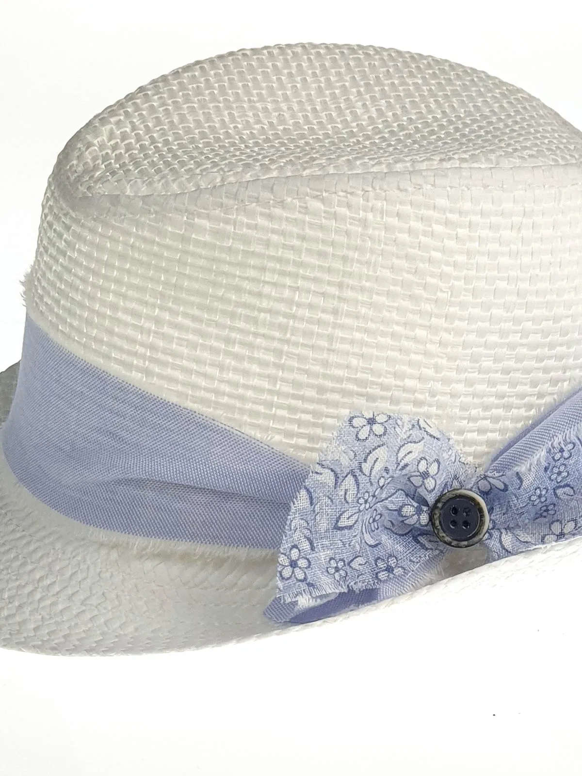 Boy's Hat with Floral bow - BASILE