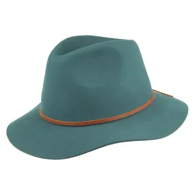 Brixton Hats Wesley Fedora Hat - Emerald