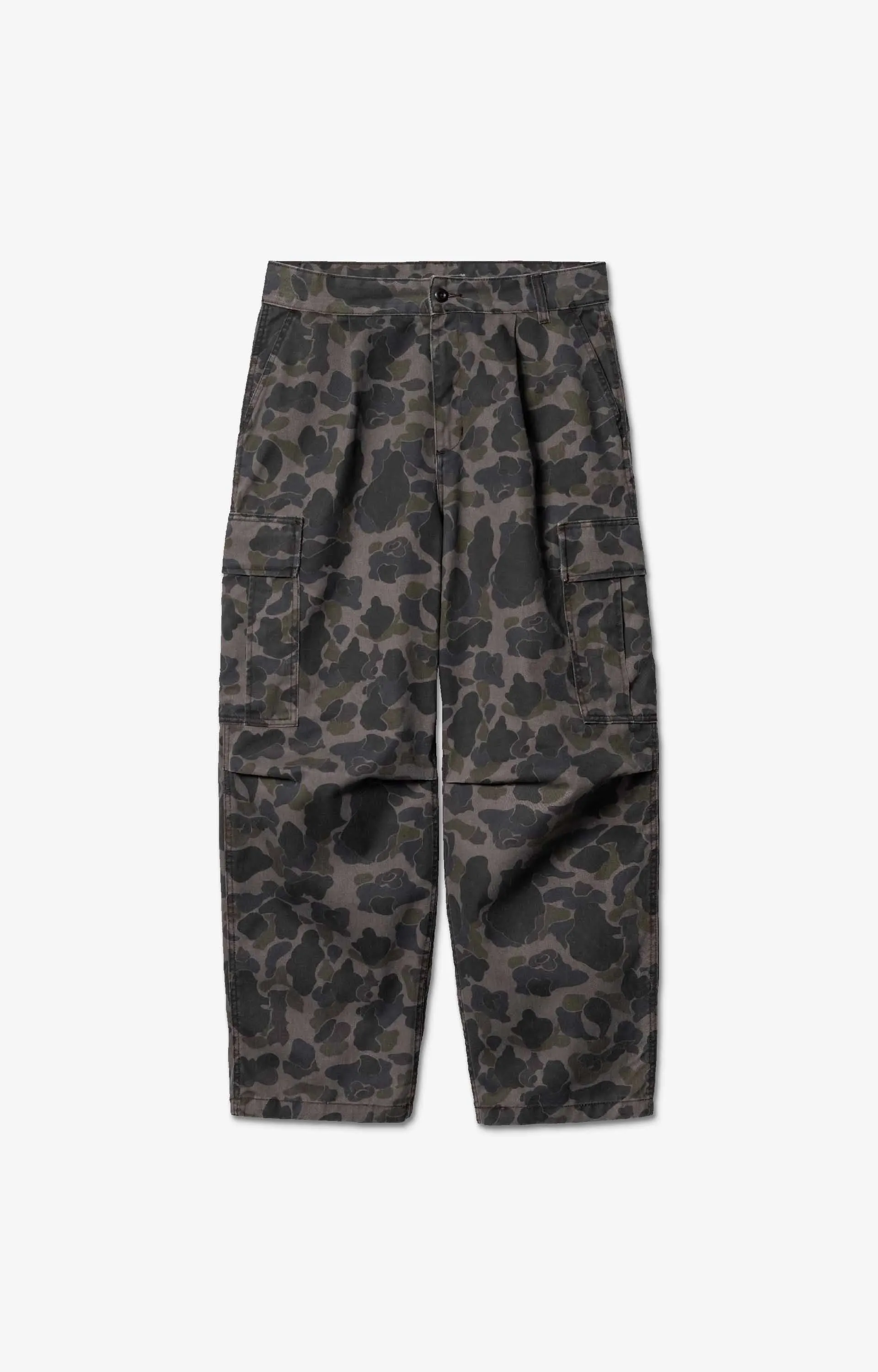 Carharrt WIP Cole Cargo, Camo Duck Grey Stone Washed