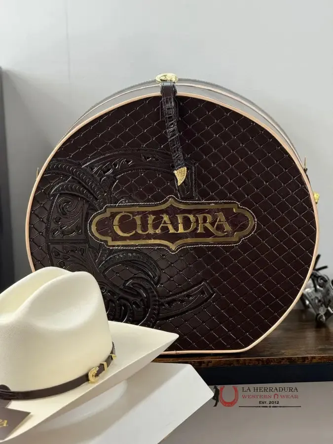 CUADRA 5000X KING IVORY ALLIGATOR STRAW HAT