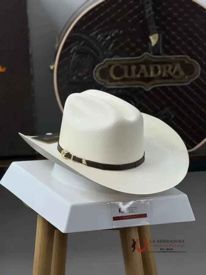 CUADRA 5000X KING IVORY ALLIGATOR STRAW HAT