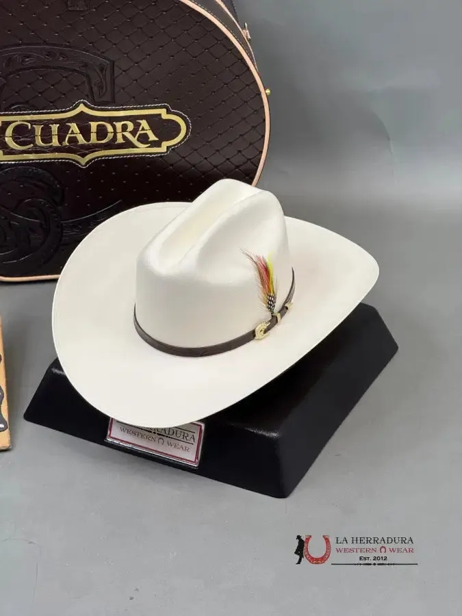 CUADRA 5000X KING IVORY ALLIGATOR STRAW HAT