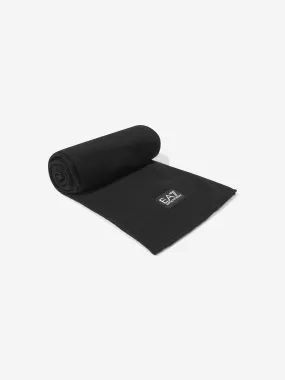 EA7 Emporio Armani Kids Logo Scarf in Black