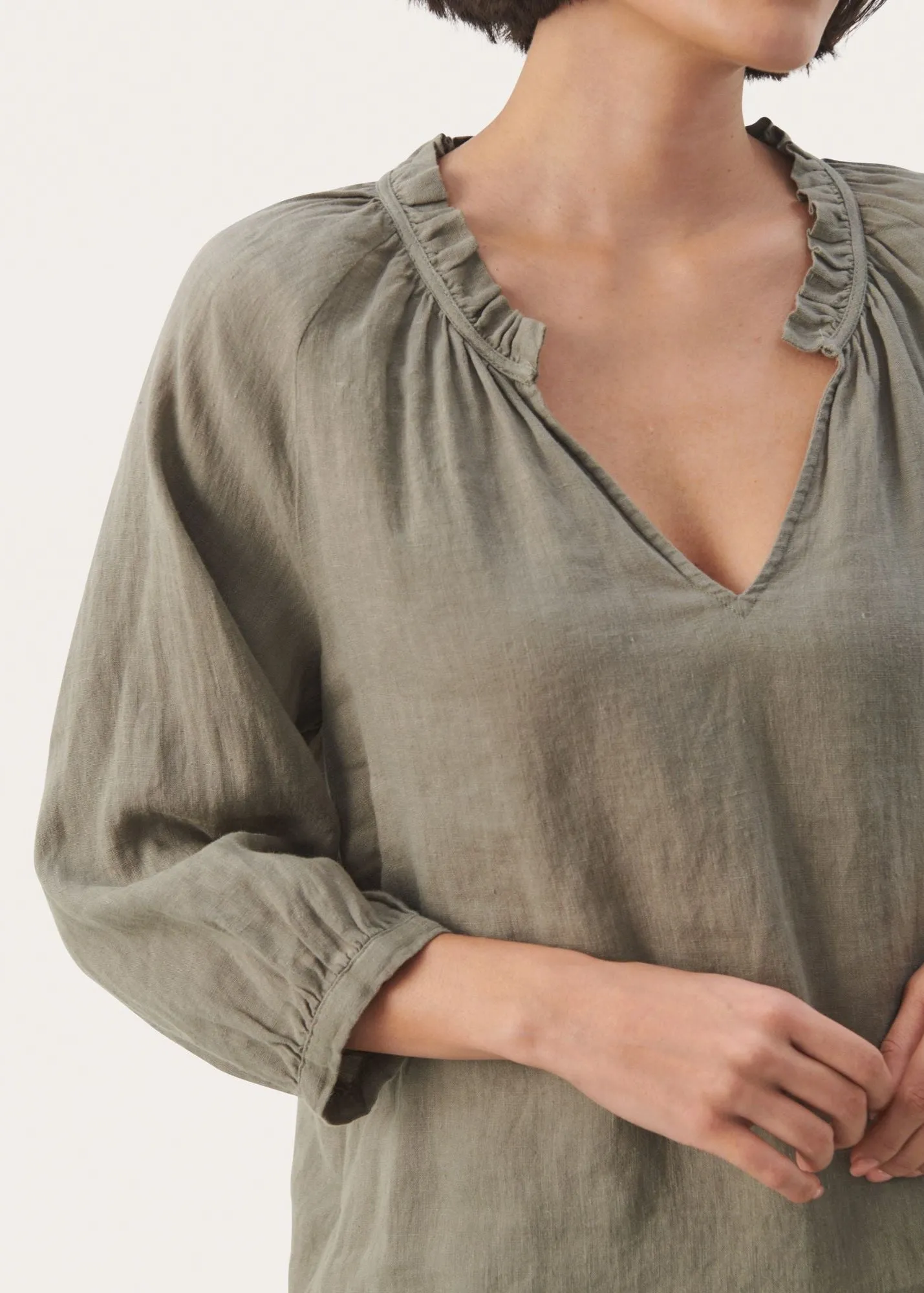 Elody Linen Top