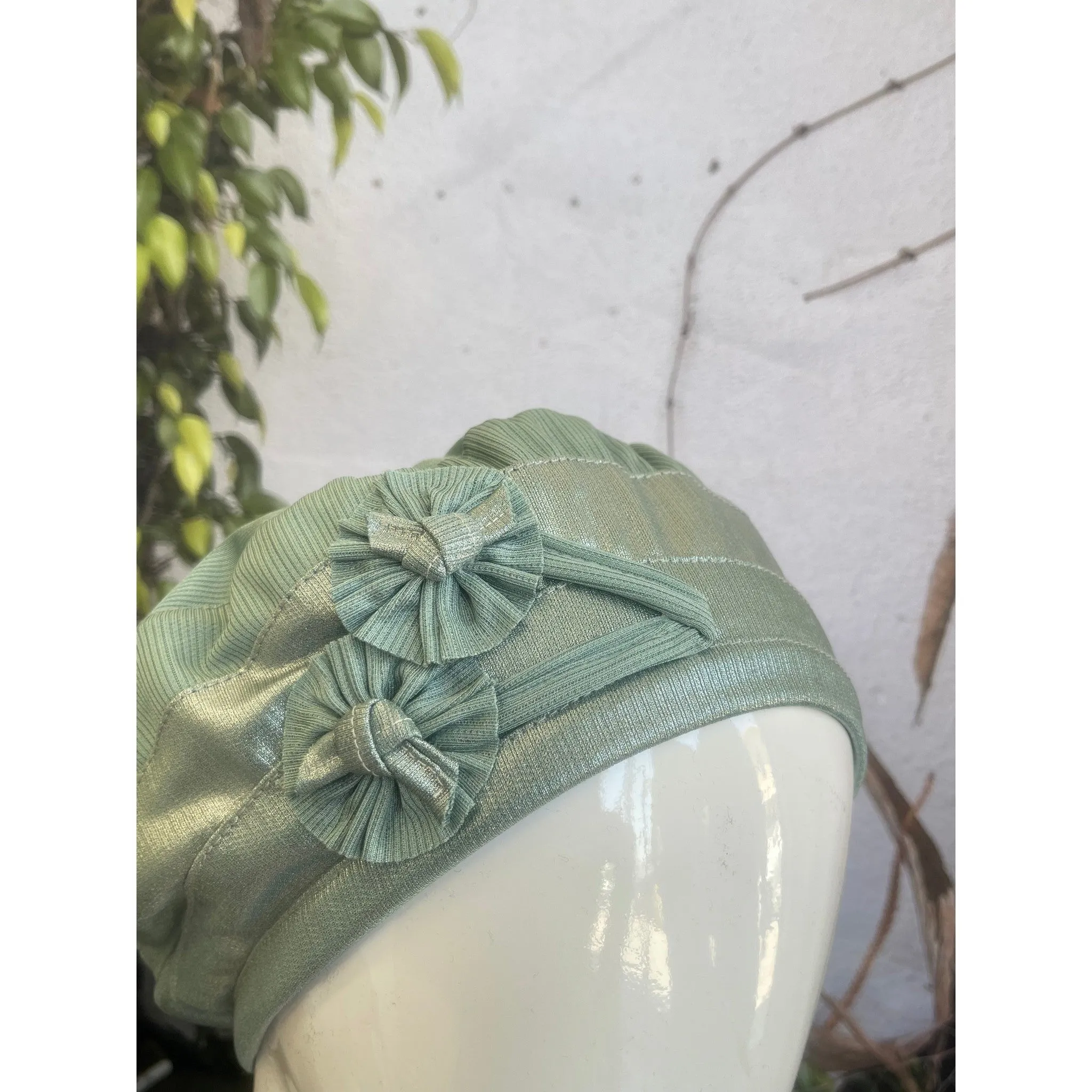 Embellished Hat - Size #2 Mint Design