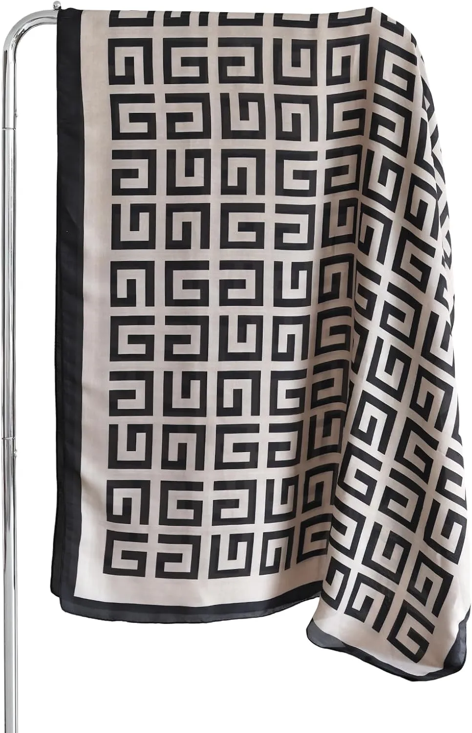 FINIZO Mulberry Silk Feeling Long Scarf for Women Large Shawls for Headscarf and Neck Sunscreen Shawls