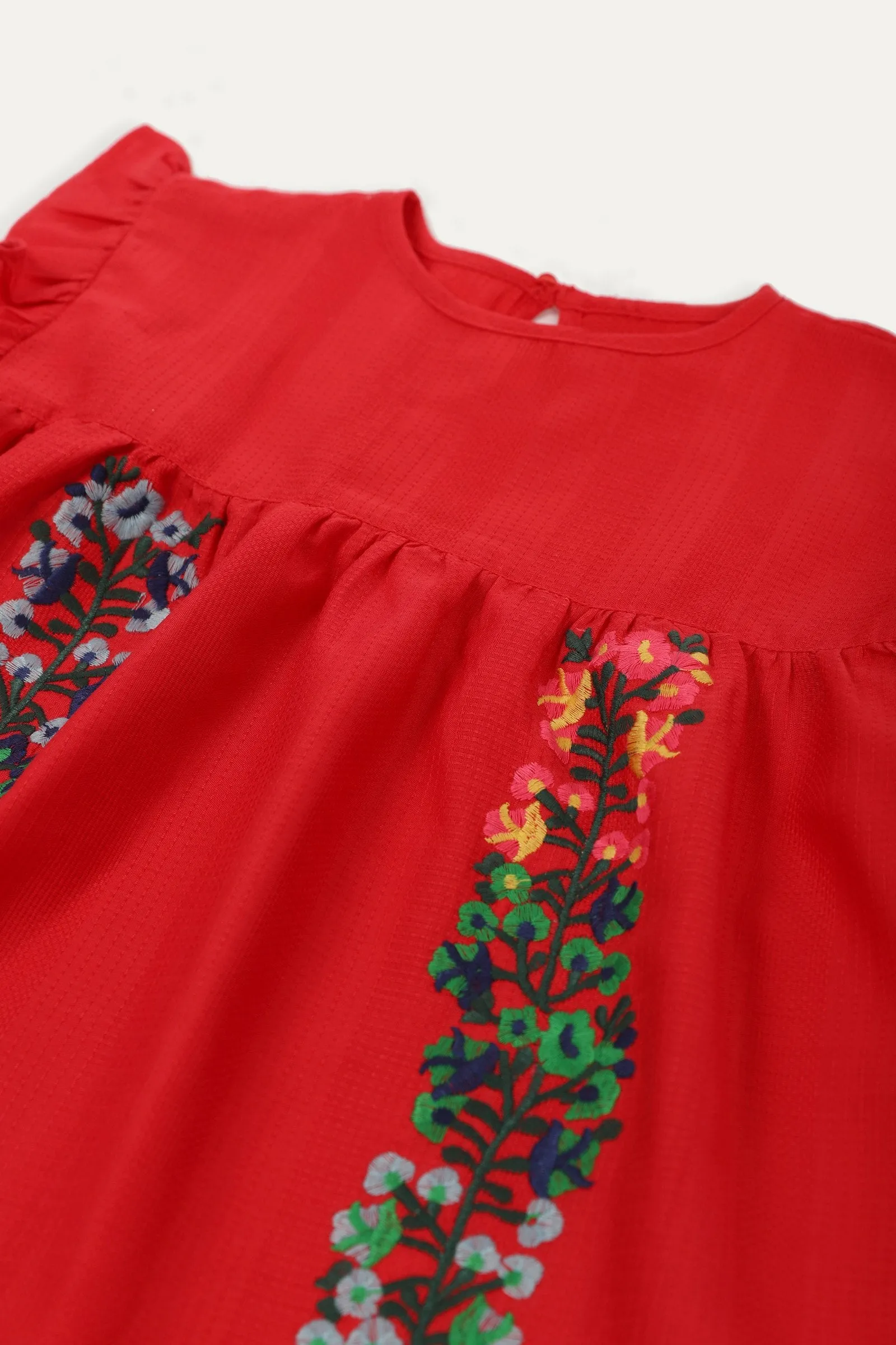 Flowy embroidered Shirt