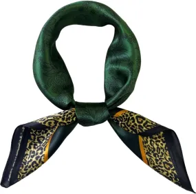FONYVE 100% Mulberry Silk Scarf for Hair - 27" Square Head Scarf for Women - Lightweight Neck Scarf with Gift Packed