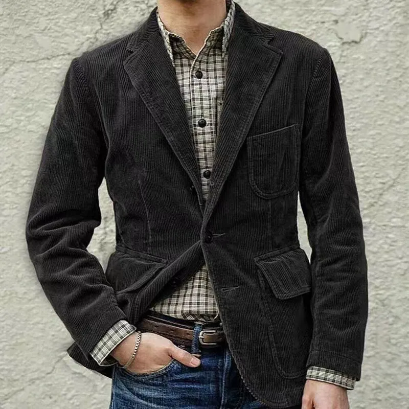 Frank Hardy Corduroy Casual Suit Jacket