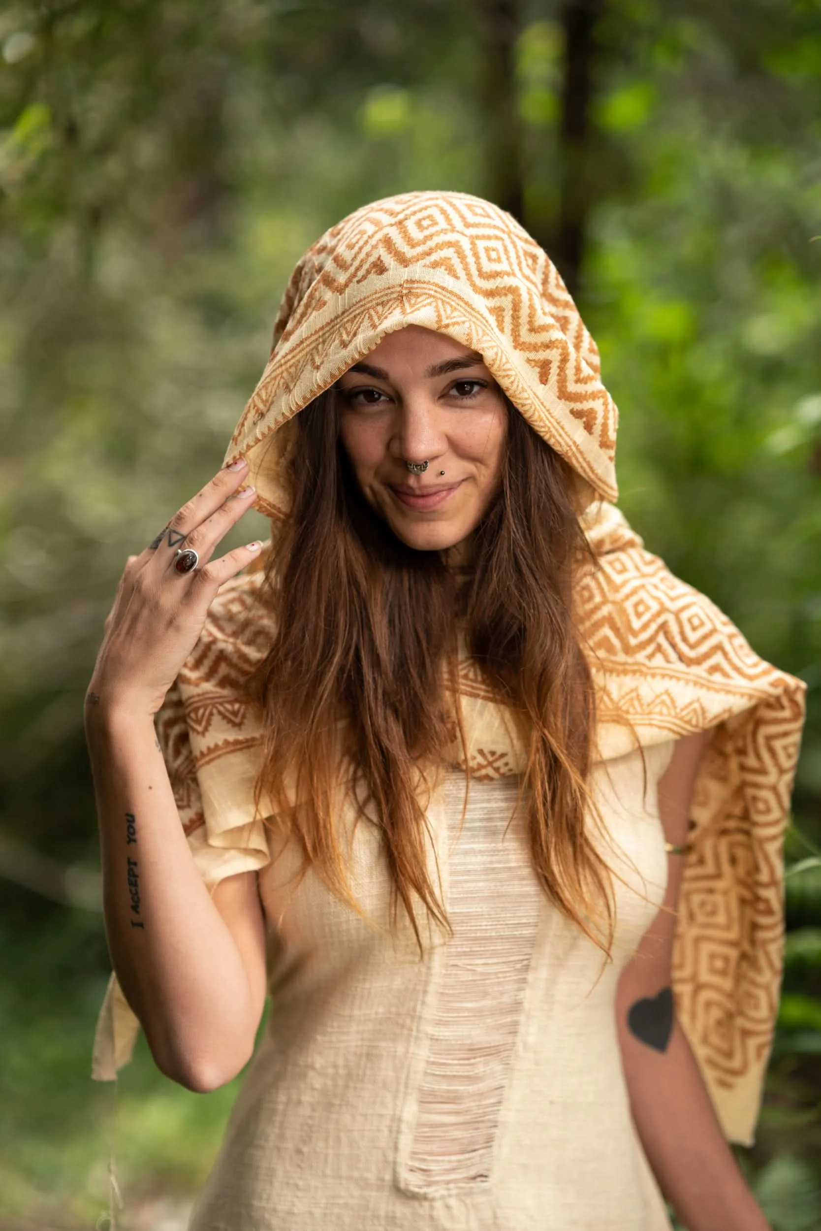 Goddess Scarf - Cream