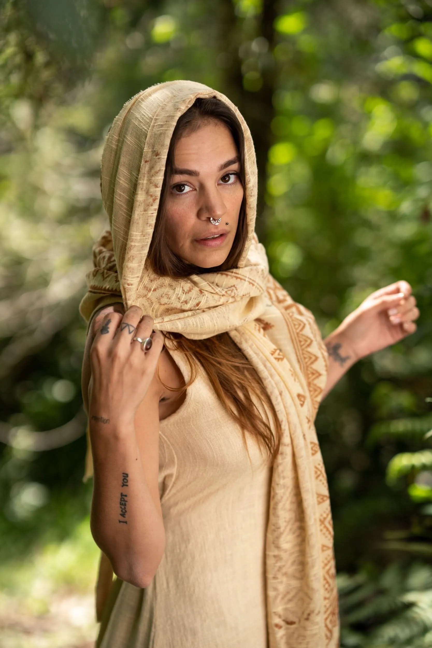 Goddess Scarf - Cream