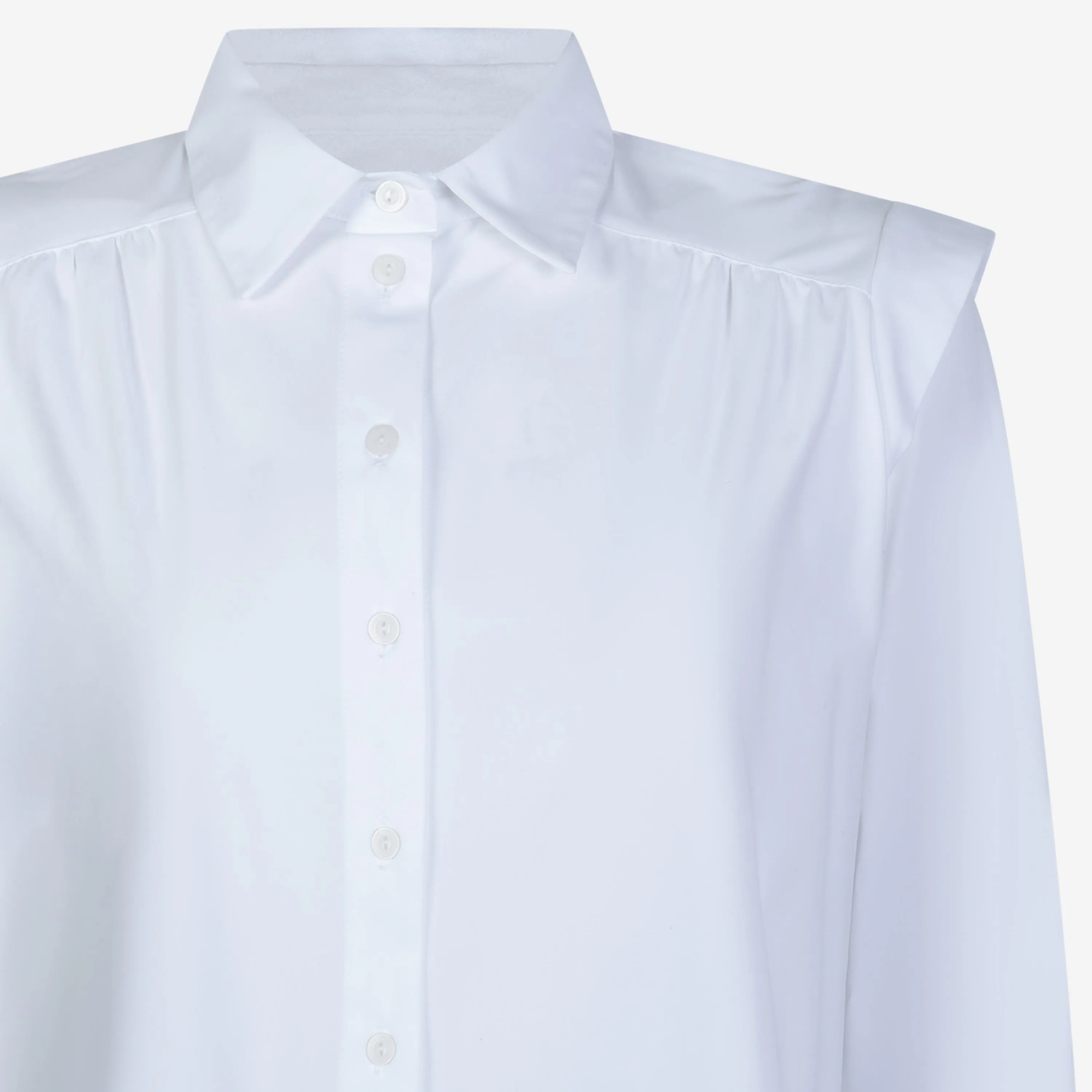 Hanna Blouse Technical Jersey | White