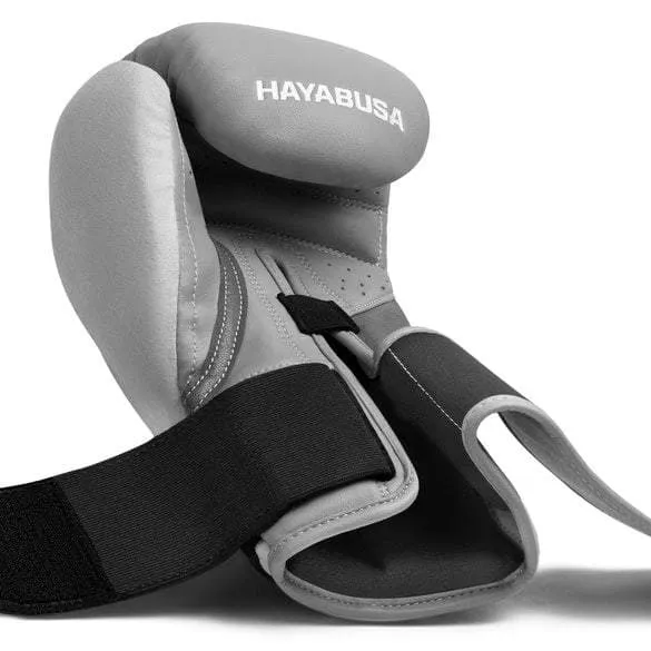HAYABUSA T3 BOXING GLOVES - LIGHT GREY/GREY