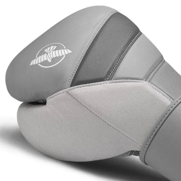 HAYABUSA T3 BOXING GLOVES - LIGHT GREY/GREY