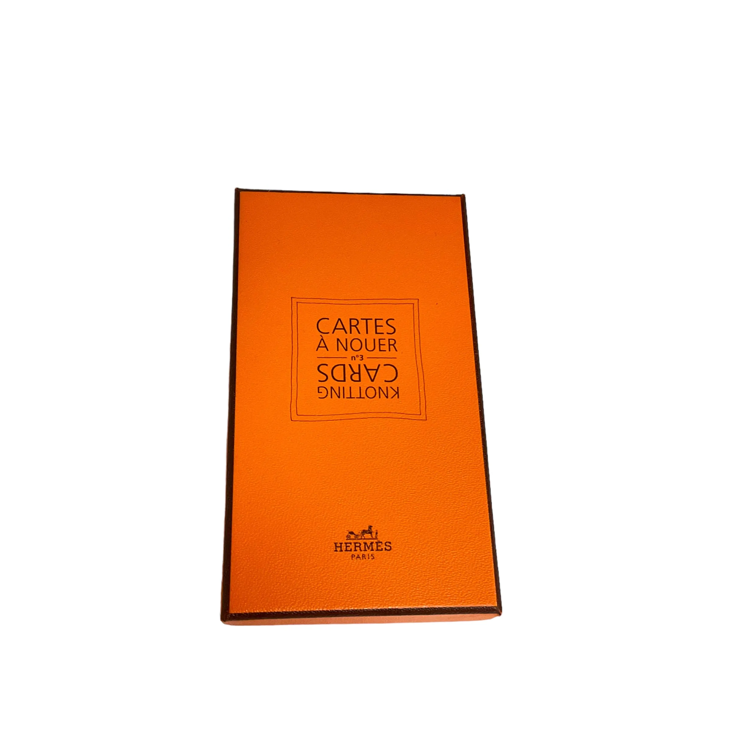 Hermes Scarf Knotting Cards. New/Never Opened.