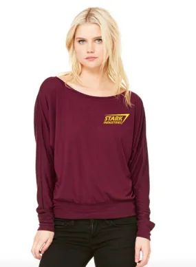 Iron Man Flowy Long Sleeve Shirt