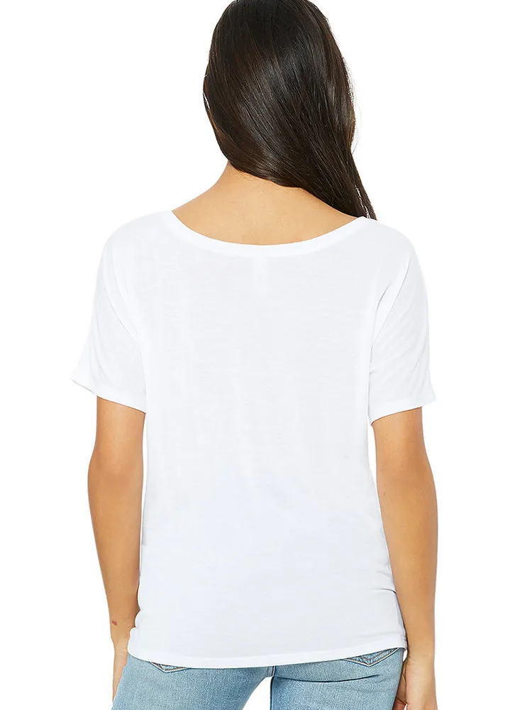 JAGS MERMAID WHITE FLOWY TEE