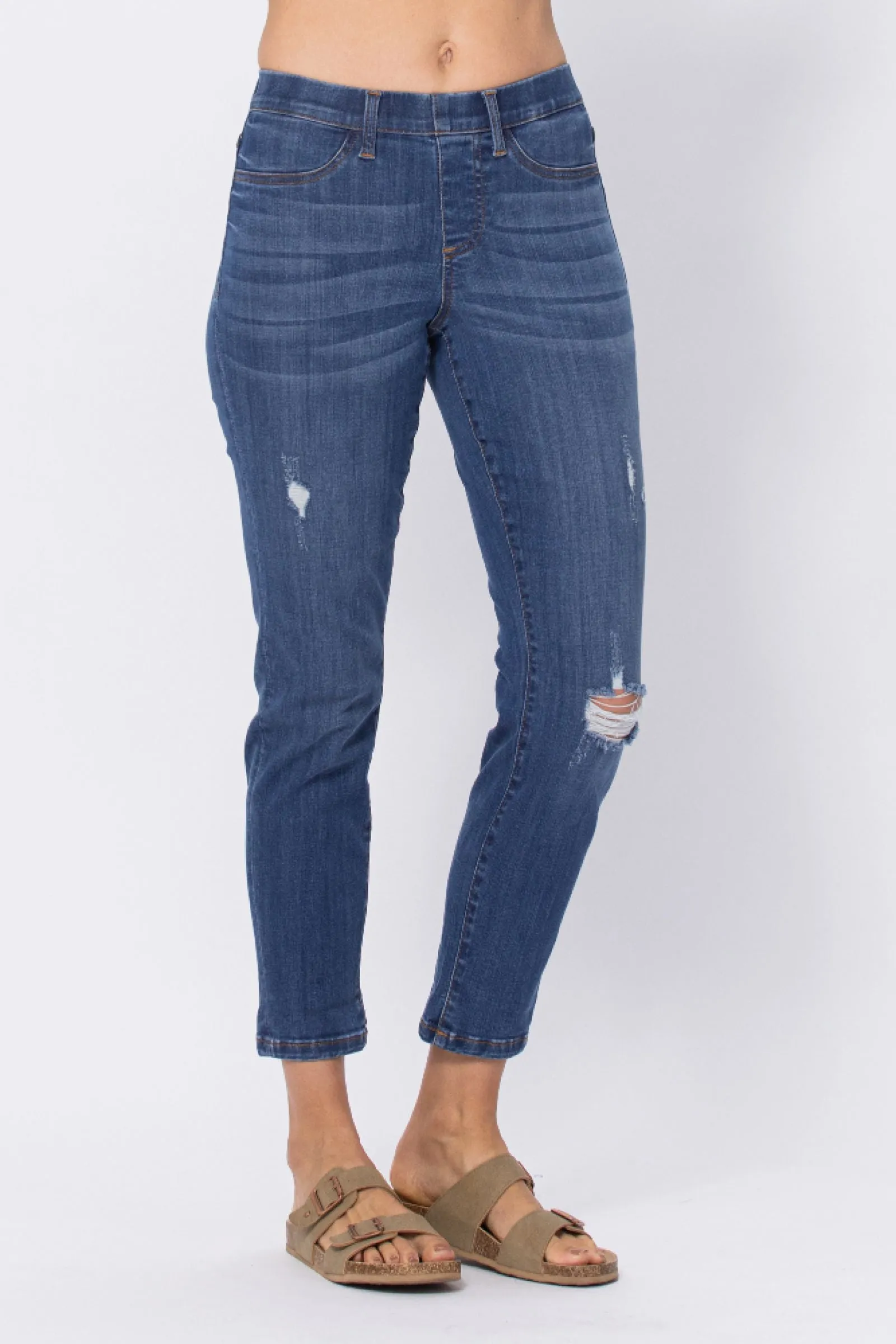 Judy Blue Pull-On Boyfriend