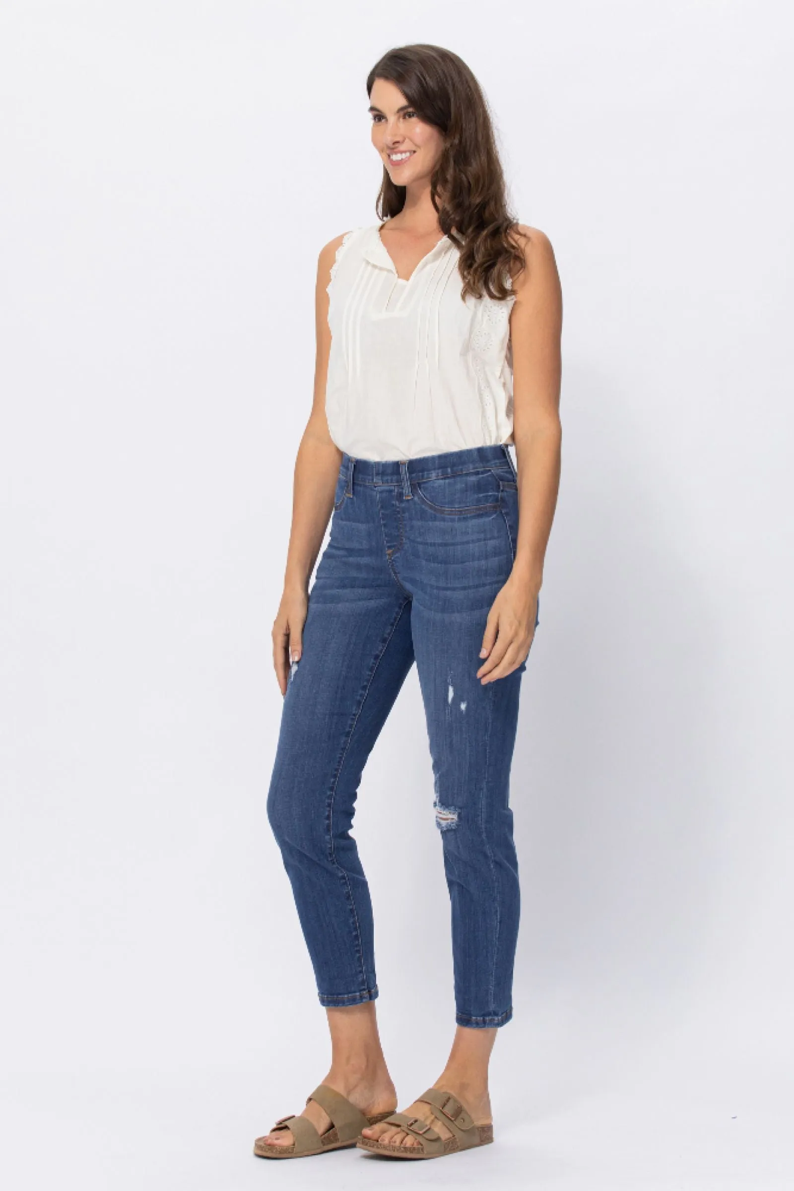 Judy Blue Pull-On Boyfriend