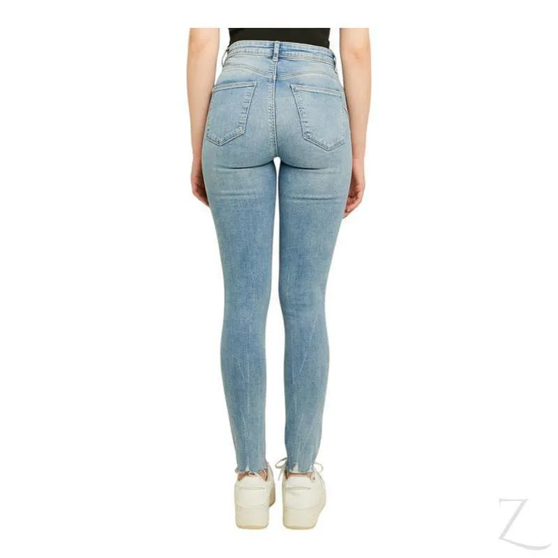 Ladies Super Stretchy Super Skinny Super Strong Denim Jeans | Detailed | "Khumba"