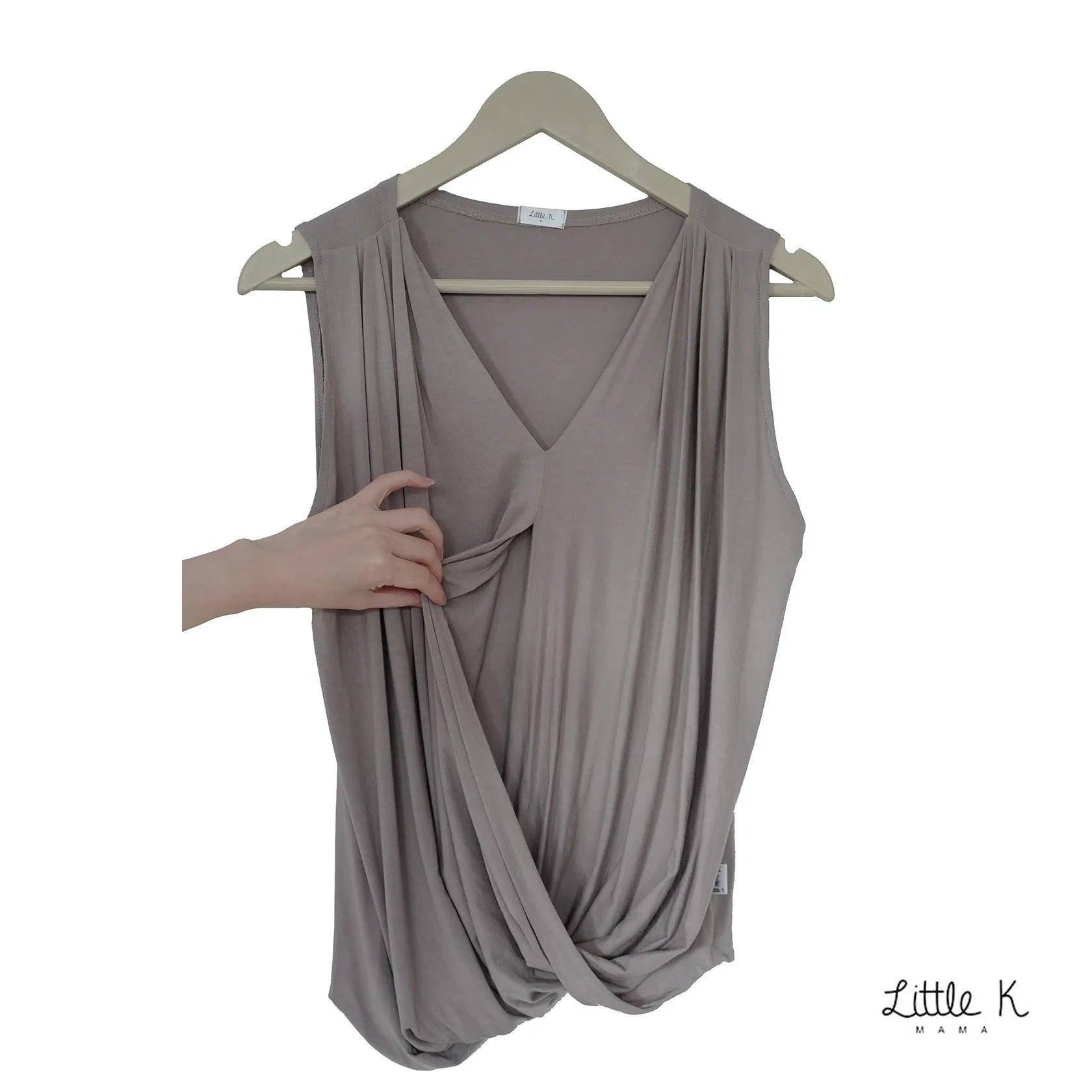 Little K Kate Nursing Blouse Seafoam