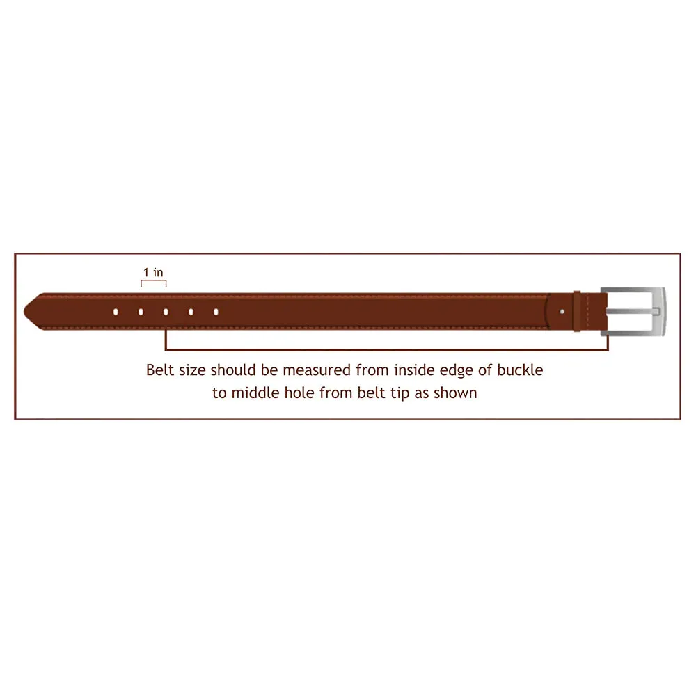 Lost Creek Hand Tooled Leather Belt