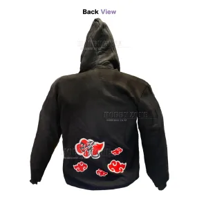 Naruto Shippuden Leaf Symbol Itachi Cosplay Hoodie
