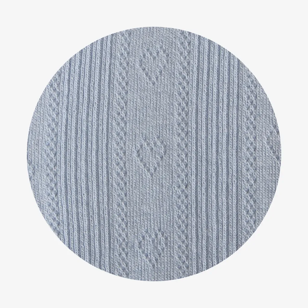 Periwinkle Women's Pointelle Fly Away Cardigan