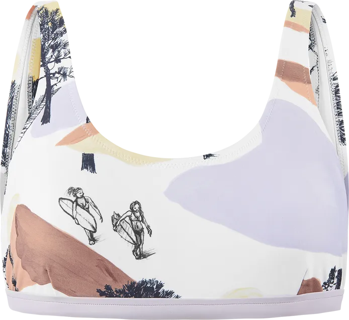 Picture Organic Clothing Women&#x27;s Clove Print Bralette Top Pyla | Buy Picture Organic Clothing Women&#x27;s Clove Print Bralette Top Pyla here | Outnorth