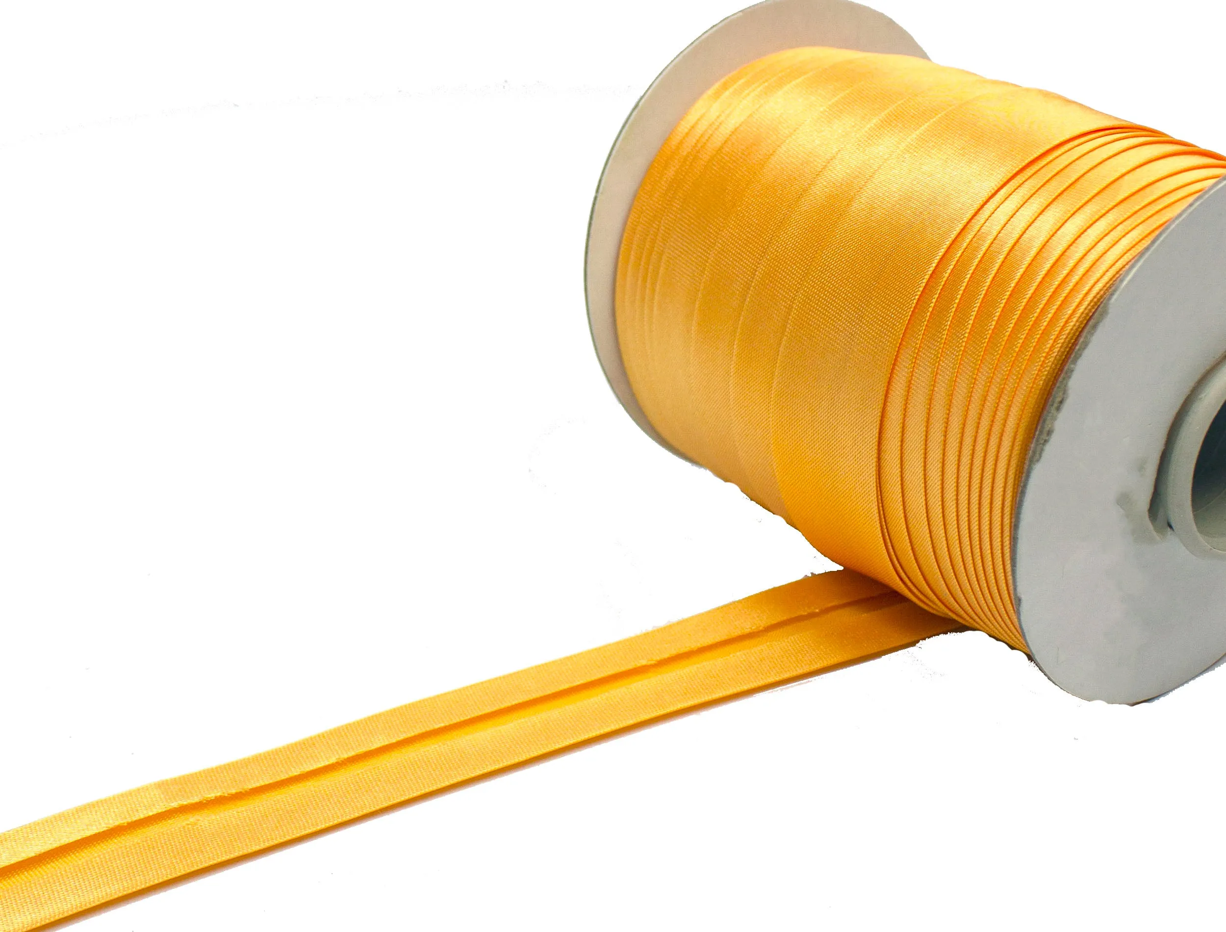 Satin Ribbon Bias Tape 25 mm Single Fold - Sold by the Yard