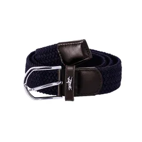 Schockemohle Sporty Logo Belt, Dark Navy