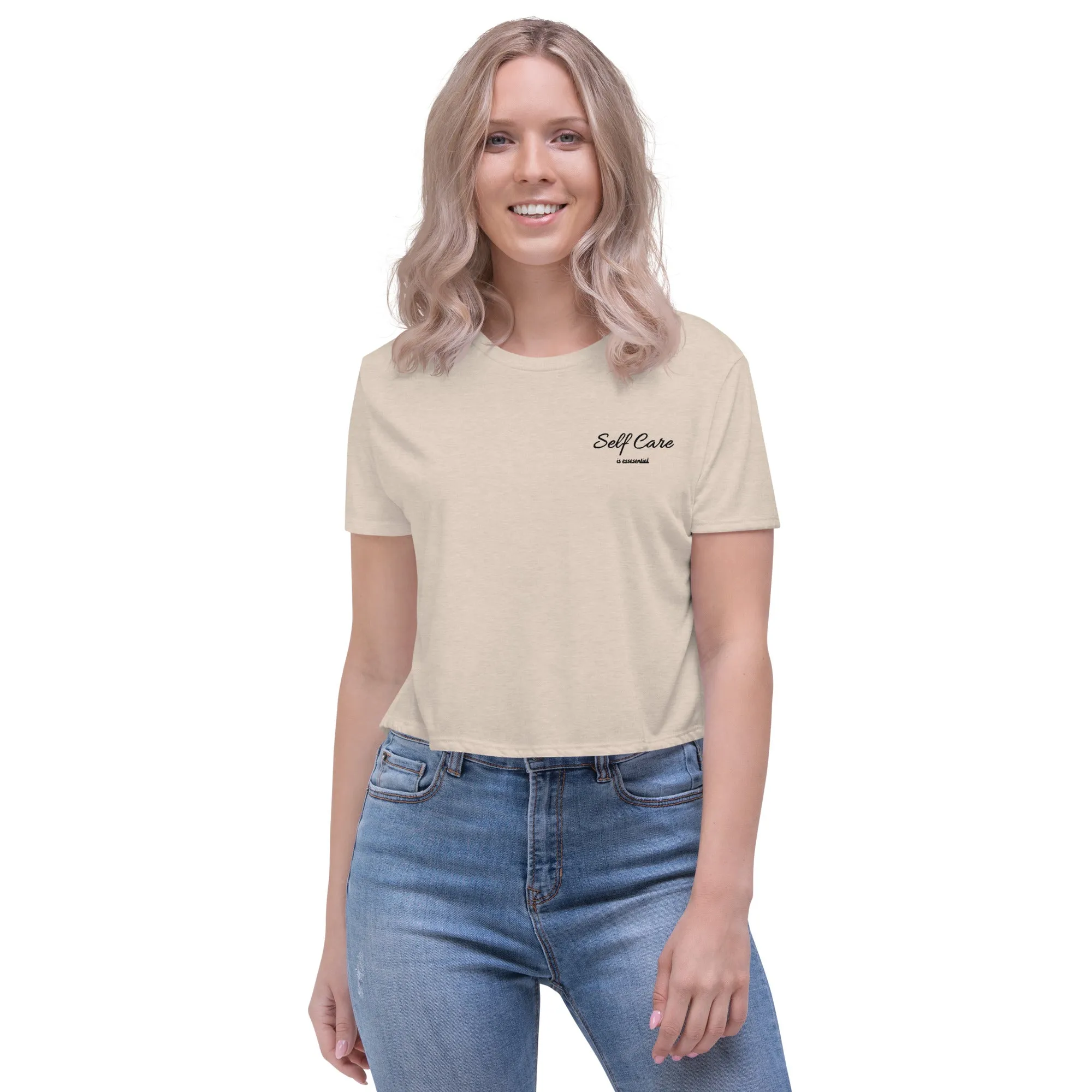 Self Care Crop Tee