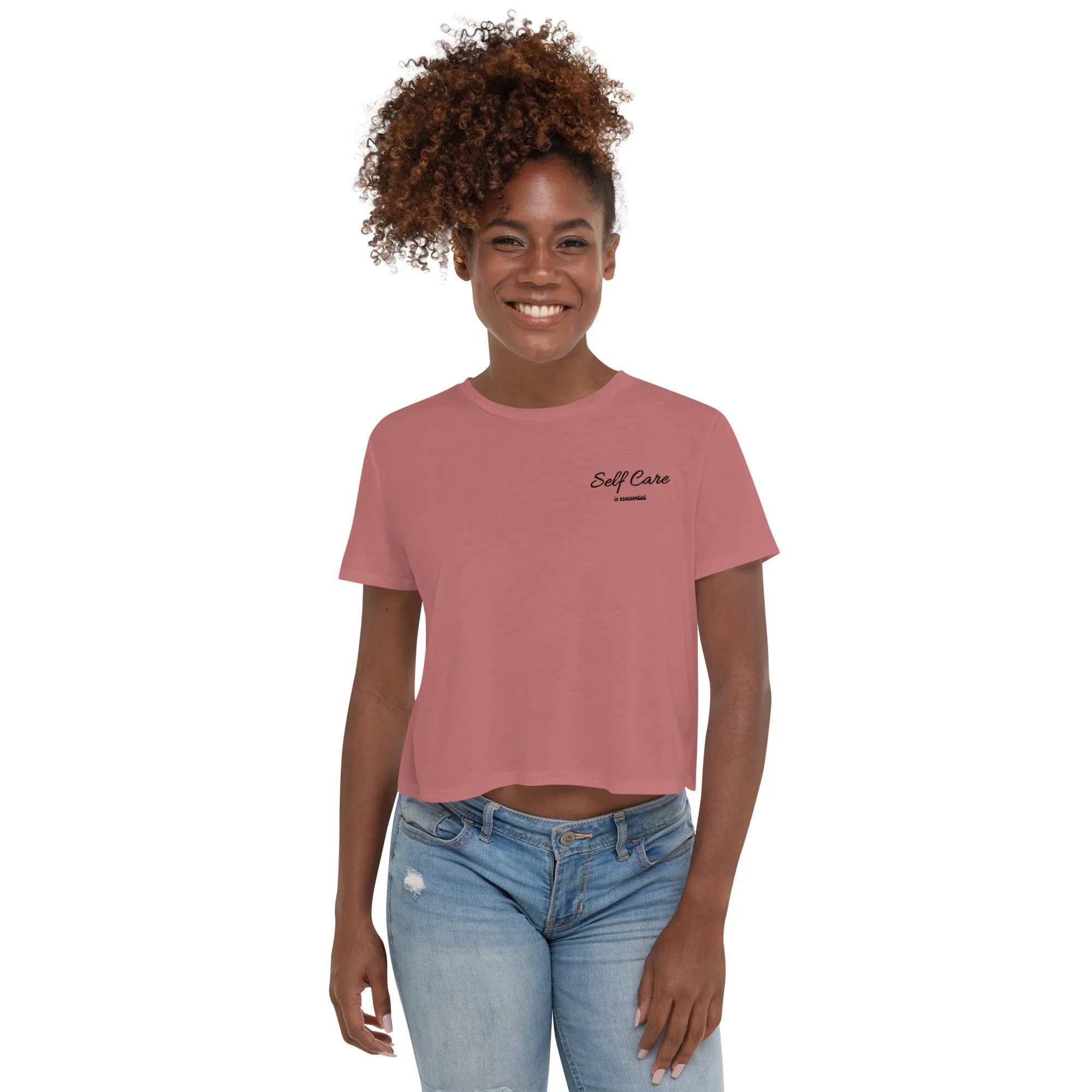 Self Care Crop Tee