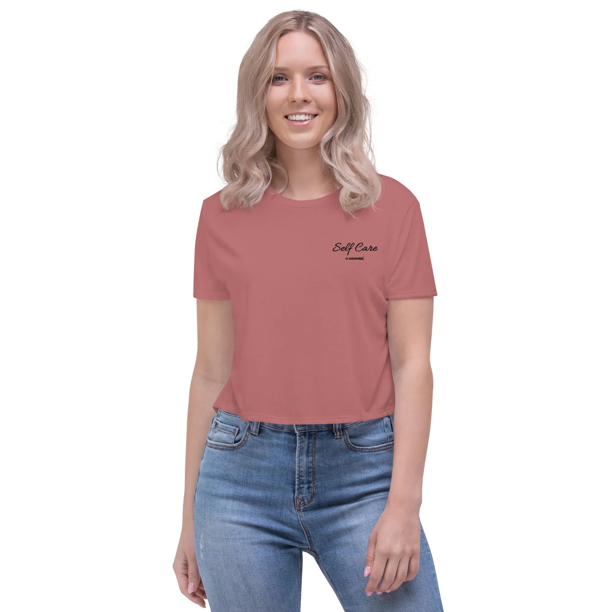 Self Care Crop Tee