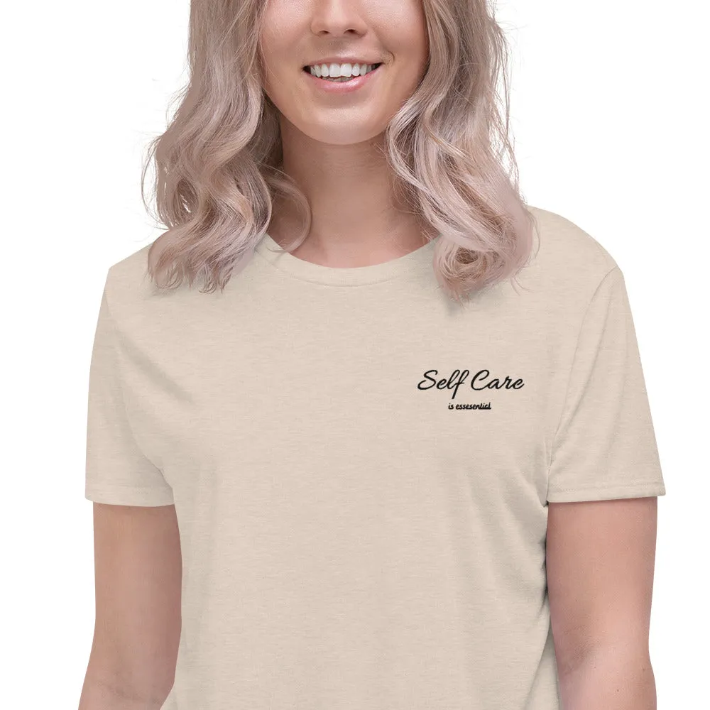 Self Care Crop Tee