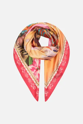 SILK SQUARE SCARF CAPRI ME