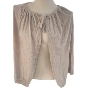 Soft Summer Tie-front Cardigan Sweater