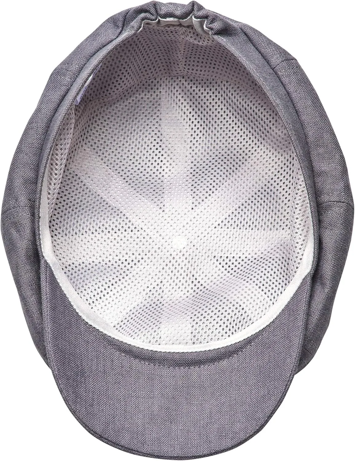 Sterkowski Rowdy Flat Cap for Men and Women | 100% Linen Newsboy Cap | Elegant 8 Panel Gatsby Cap
