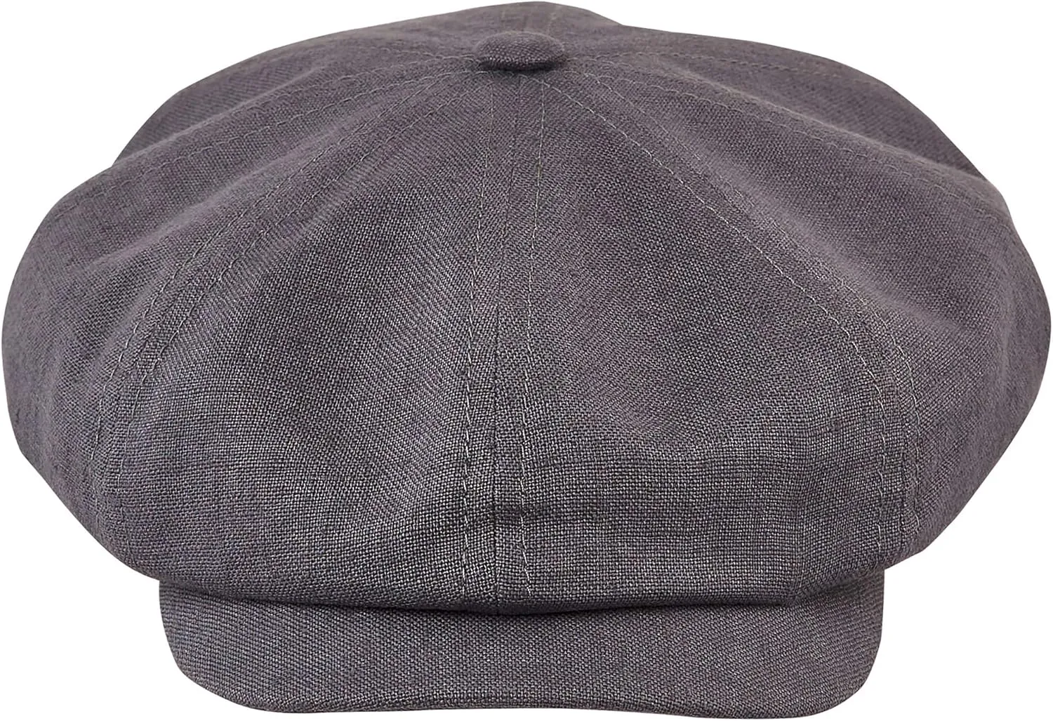 Sterkowski Rowdy Flat Cap for Men and Women | 100% Linen Newsboy Cap | Elegant 8 Panel Gatsby Cap