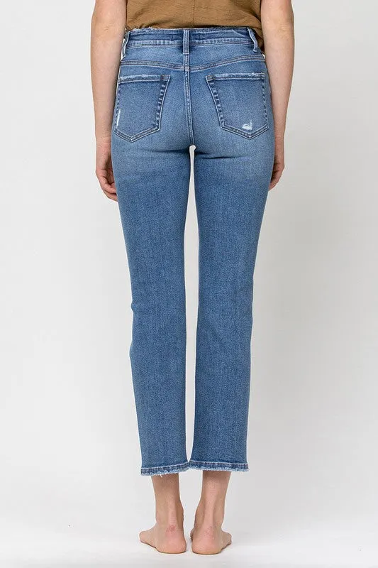 Straight Laced Stretch Ankle Jeans