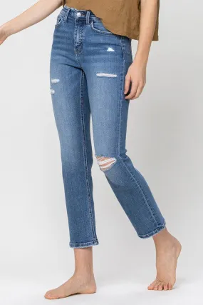 Straight Laced Stretch Ankle Jeans