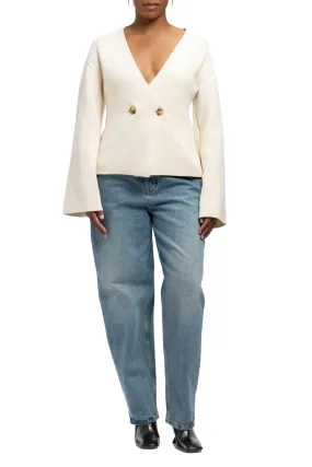 Tinley Cardigan in Soft White